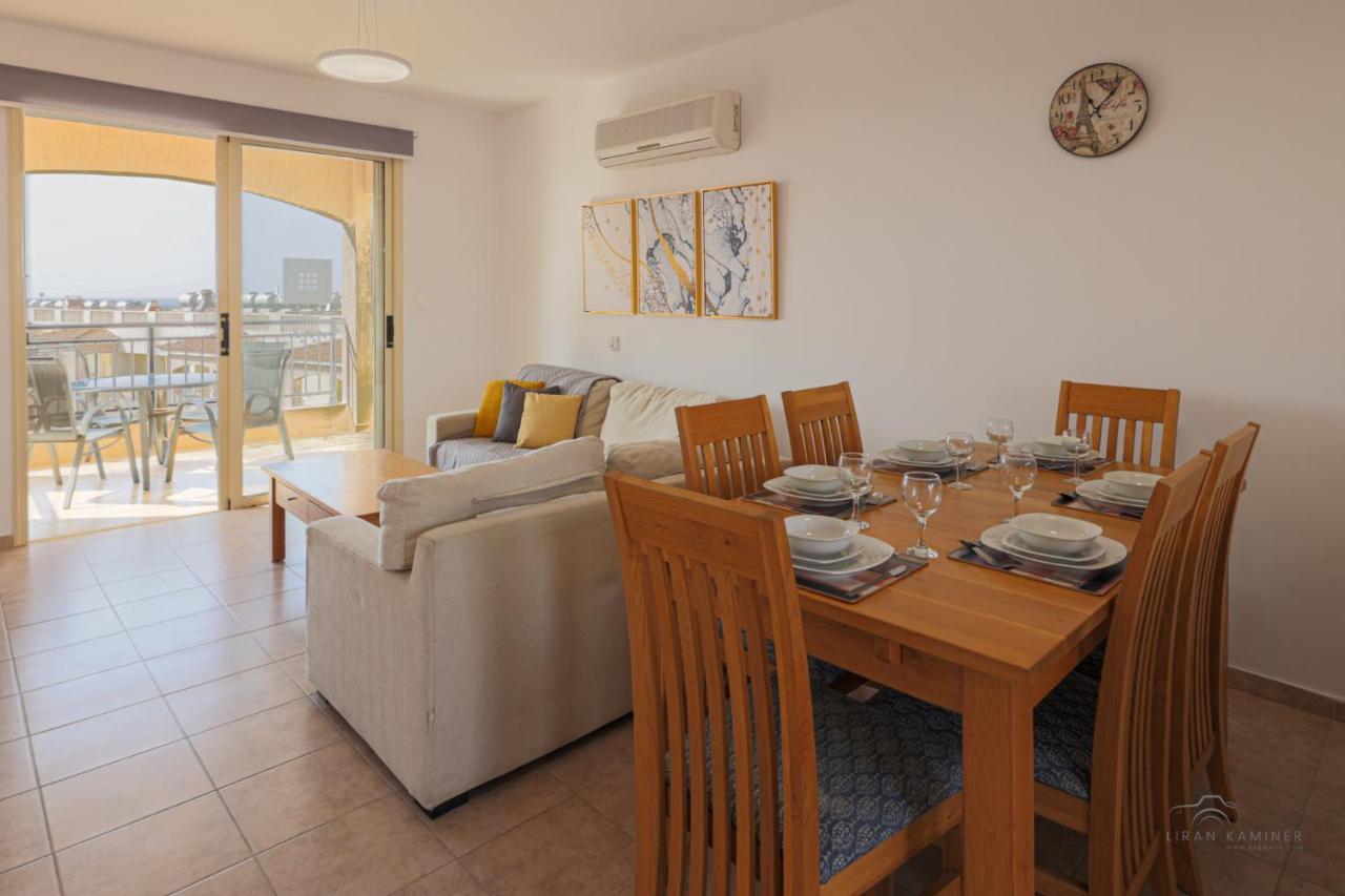 Apartament Royal Seacrest Crown-Jewel, 2B, Pools, Sea, Center Pafos Zewnętrze zdjęcie